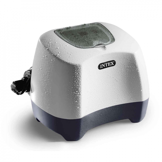 Clorador salino Krystal Clear Intex - Caudal m&iacute;n. 6.056 L/h - Capacidad m&aacute;x. 56.800 L