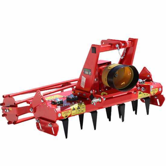 Grada rotativa profesional RO 120  - ancho de trabajo 120 cm - 14 cuchillas Serie ligera - Toma de fuerza antihoraria (a izquierdas)