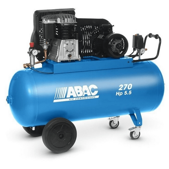 ABAC B5900B 270 CT5,5 - Compresor de aire eléctrico trifásico de correa - Motor 5.5 HP - 270 L