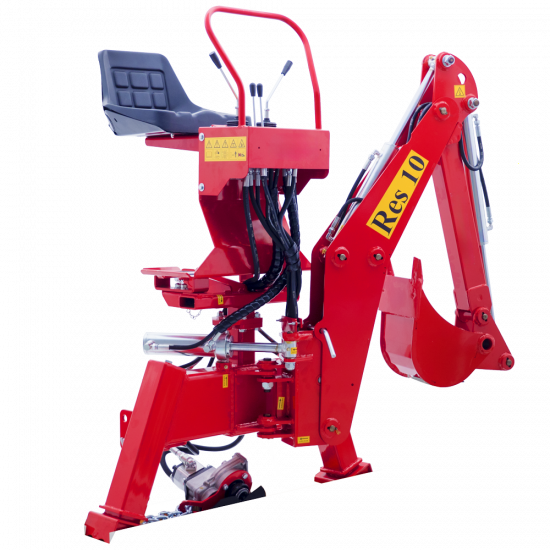 Agrieuro Top Line RES10 - Retroexcavadora para tractor