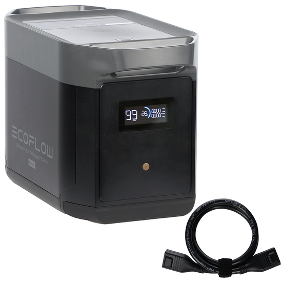EcoFlow Delta MAX - 2016Wh - Bater&iacute;a adicional inteligente