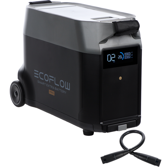 EcoFlow Delta PRO - 3600Wh - Bater&iacute;a adicional inteligente