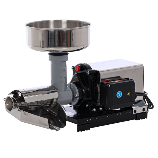 Trituradora de tomate Reber 70100N INOX - N.3 - motor de inducción profesional de 450 W