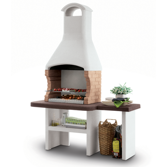 Palazzetti Jesolo 2 - Barbacoa de obra para le&ntilde;a y carb&oacute;n
