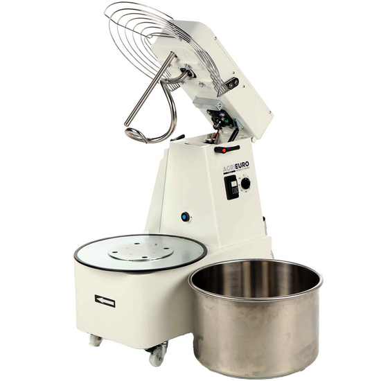 Mixer 5000 T Deluxe - Amasadora de espiral abatible - Capacidad 40Kg - Trif&aacute;sica