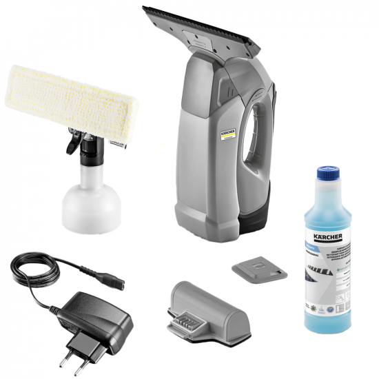 Karcher WVP 10 - Limpiacristales de batería - aspirador de gotas - 3.7V - 2.1 Ah