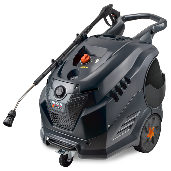 Comet New Scout 150 Classic - Hidrolimpiadora de agua caliente profesional - 150 bar máx. - 540 l/h