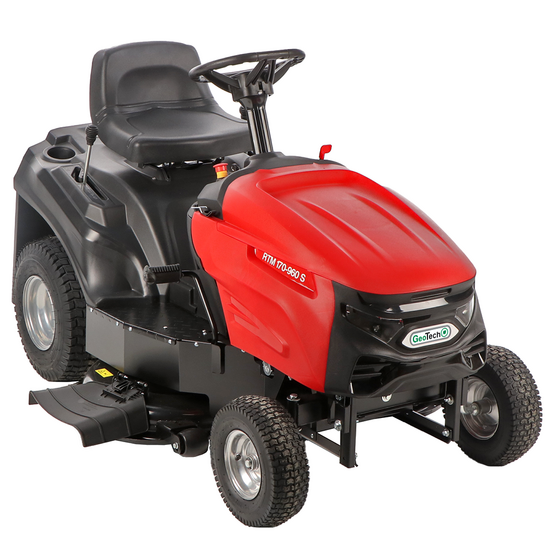 GeoTech RTM 170-960 S - Tractor cortac&eacute;sped - Cambio mec&aacute;nico - Salida lateral