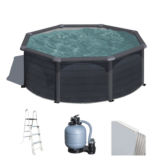 Gre Kea Redonda &Oslash;300 x 120 cm - Piscina desmontable de acero
