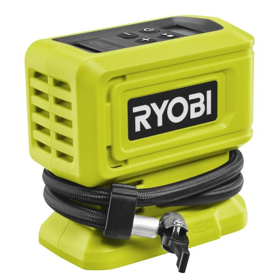 Ryobi RPI18-0 - Compresor port&aacute;til de bater&iacute;a - 18V - BATER&Iacute;A Y CARGADOR NO EST&Aacute;N INCLUIDOS