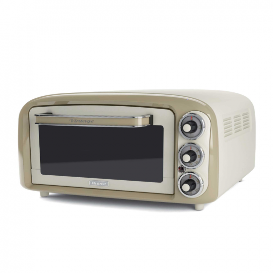 Ariete Vintage Beis - Horno el&eacute;ctrico est&aacute;tico - 18L 1380W