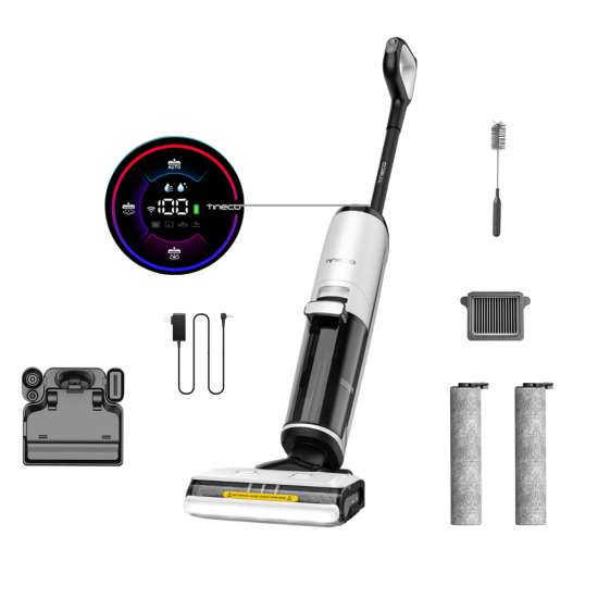 Tineco Floor One S7 Steam Plus - Fregadora de vapor smart - 3 en 1: lava, aspira y vaporiza