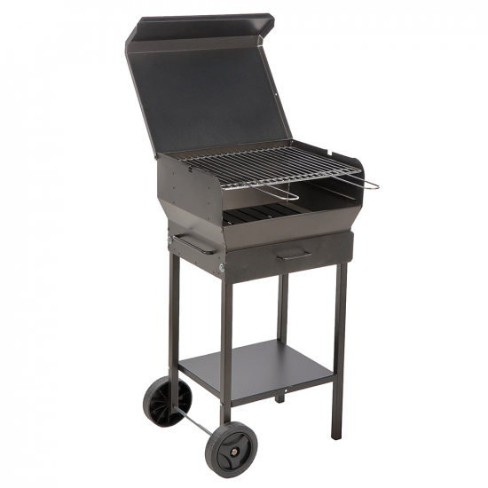Mille Doriano Small - Barbacoa de carb&oacute;n de hierro artesanal - 47,5x37cm