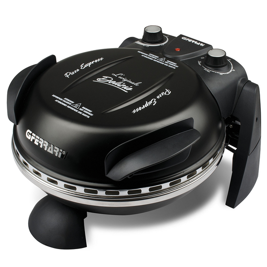 G3 Ferrari Delizia Negro - Horno para pizza eléctrico - Piedra refractaria