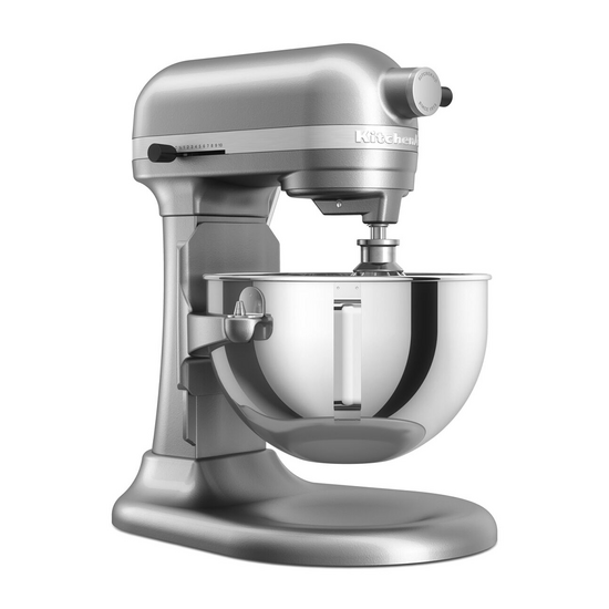KitchenAid Heavy Duty 5KSM55SXX-ECU Gris Plata - Amasadora Planetaria