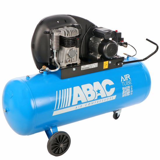 ABAC EXT A29B 200 CM3 - Compresor de aire el&eacute;ctrico monof&aacute;sico de correa - Motor 3 HP - 200 L