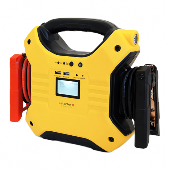 Intec I-Starter X - Arrancador de emergencia, 12/24V - Port&aacute;til de bater&iacute;a - Corriente de arranque 1200 A