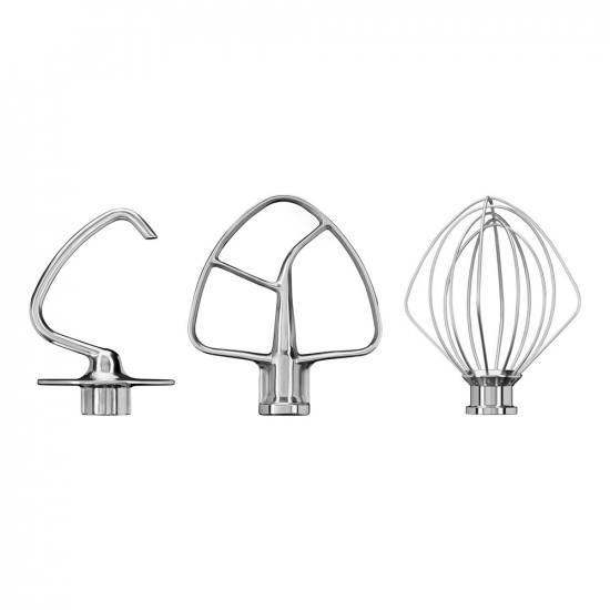 KitchenAid 5KSM5TH3PSS - Set 3 accesorios acero inoxidable
