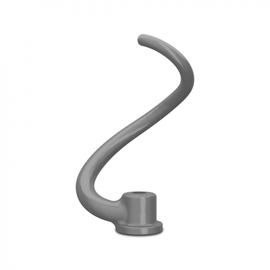 KitchenAid 5KSMBLSD - Gancho amasador plateado