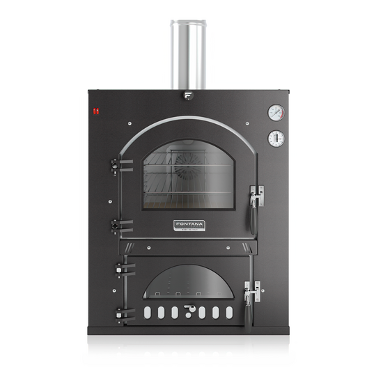 Fontana INC80X54QV - Horno de leña de empotrar