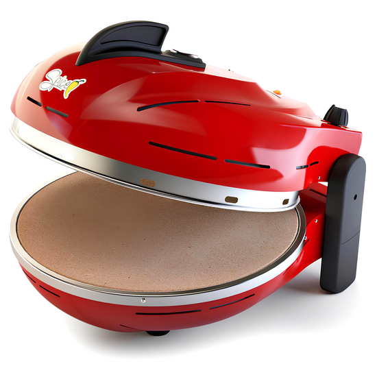 Spice Electronics Diavola Pro V 2.0 Rojo - Horno el&eacute;ctrico para pizzas - Piedra Biscotto di Casapulla