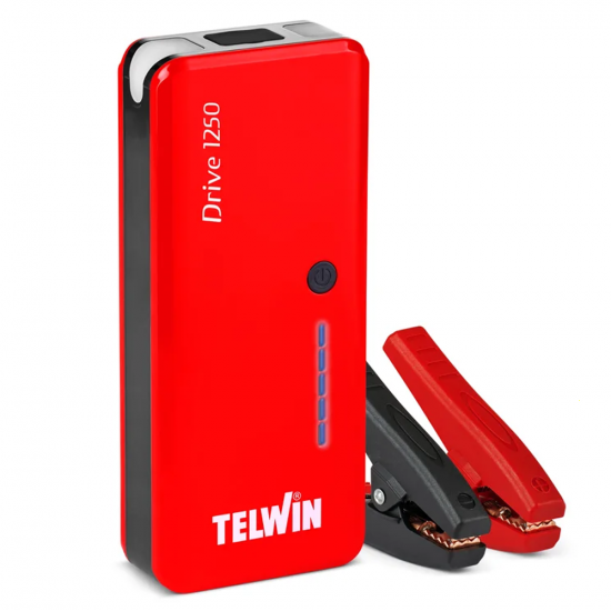 Telwin Drive 1250 - Arrancador port&aacute;til multifunci&oacute;n - power bank