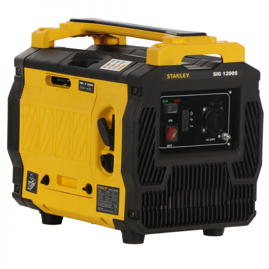 Generador inverter 1,02 kW monof&aacute;sico Stanley SIG 1200S