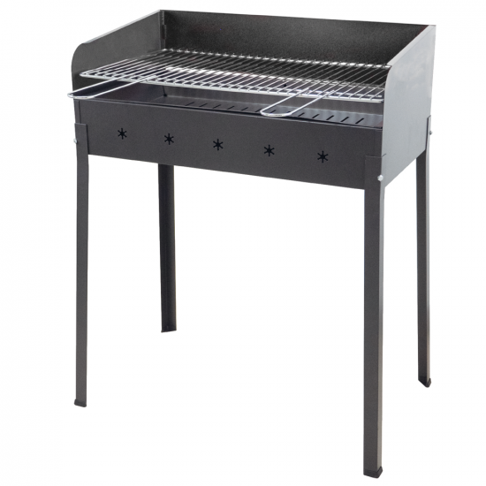 Mille Stella Eco Large - Barbacoa de carb&oacute;n de hierro artesanal - 67,5x37cm