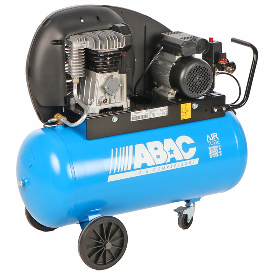 ABAC EXT A29B 90 CM3 - Compresor de aire el&eacute;ctrico monof&aacute;sico de correa - Motor 3 HP &ndash; 90 L