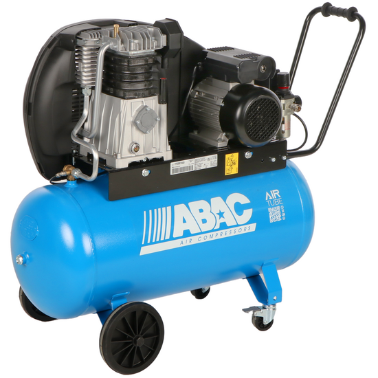ABAC EXP A39B 90 CM3 - Compresor de aire el&eacute;ctrico monof&aacute;sico de correa - Motor 3 HP &ndash; 90 L