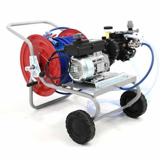 Comet APS 31 - Motobomba fumigadora el&eacute;ctrica con carro - Motor el&eacute;ctrico