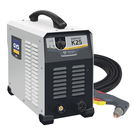 Gys Easycut K25 - Cortadora de plasma inverter
