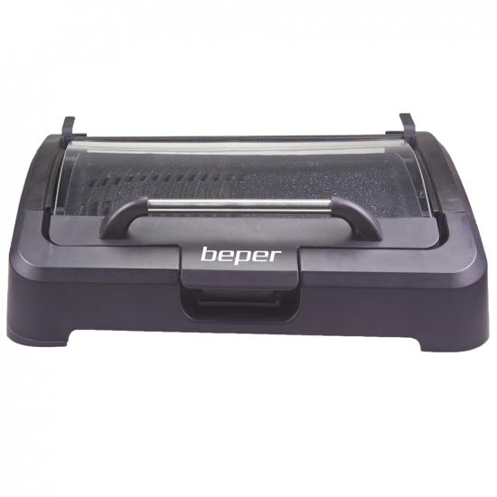 Beper 90871 - Barbacoa el&eacute;ctrica con tapa - 2.2 Kw
