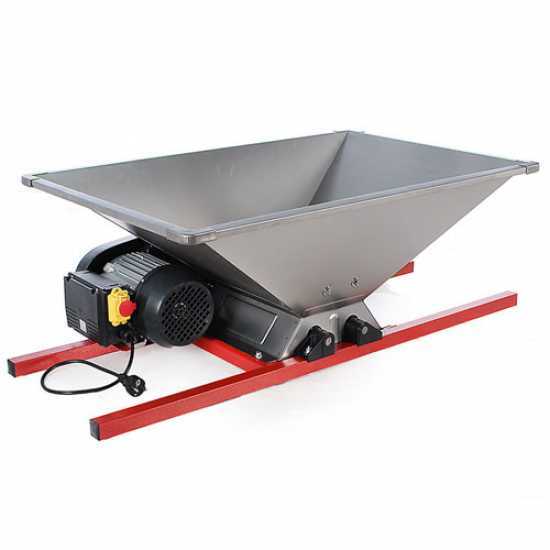 Grifo PMI.18 - Estrujadora el&eacute;ctrica de acero inoxidable - Protecci&oacute;n incluida