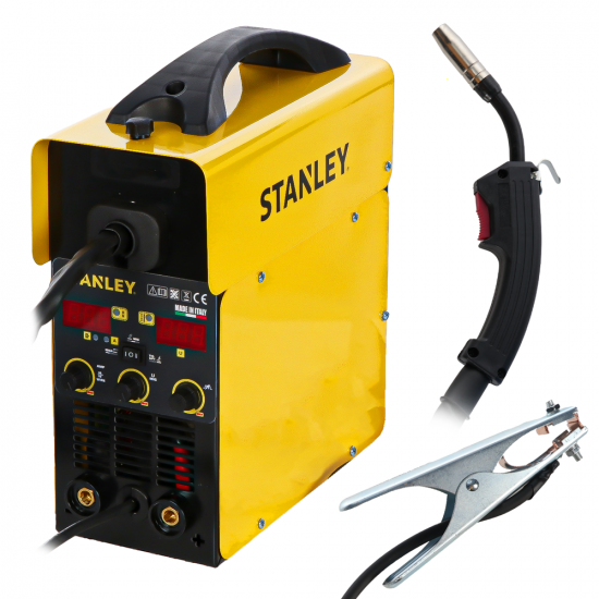 STANLEY MIG 160 - Soldadora Inverter Multiproceso - MIG/MMA/TIG LIFT - GAS/NO GAS
