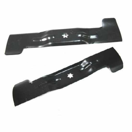Pareja cuchillas recambio (derecha e izquierda) para tractor cortac&eacute;sped MTD - RN 145