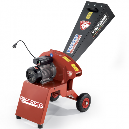 Ceccato Tritone Bio Sprint - Biotrituradora con motor el&eacute;ctrico - 2200 W