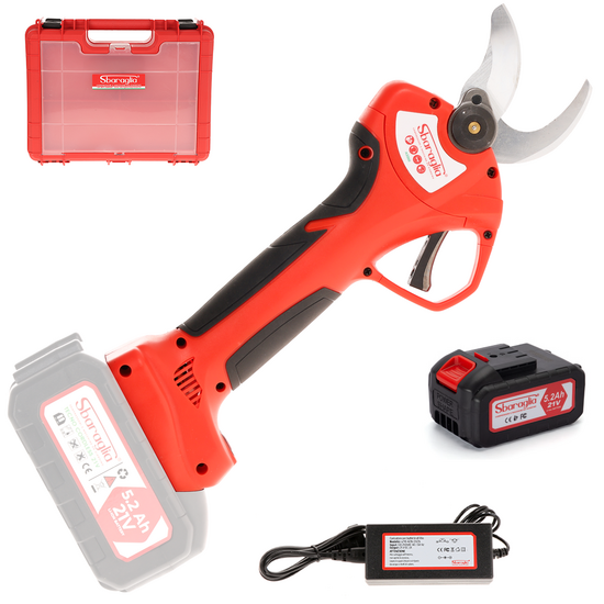 Sbaraglia Tecno Smart 37 - Tijeras el&eacute;ctricas de bater&iacute;a - 21V/5.2Ah