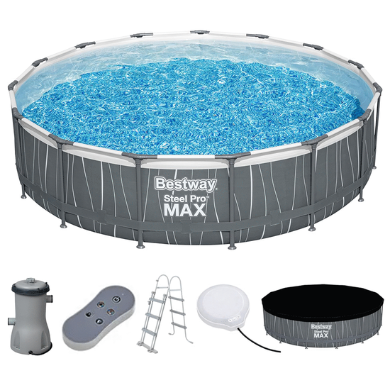 Bestway Steel Pro Max 561GD - Ø457x107 cm - Piscina redonda