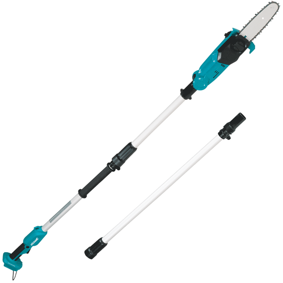 MAKITA DUA200Z - Podadora de batería con pértiga - 160-250 cm - 18V - Barra de 20cm - BATERÍA Y CARGADOR NO ESTÁN INCLUIDOS