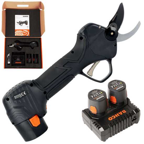 BAHCO BCL226 - Tijeras el&eacute;ctricas de poda - 2x 12.6V 2,5 Ah