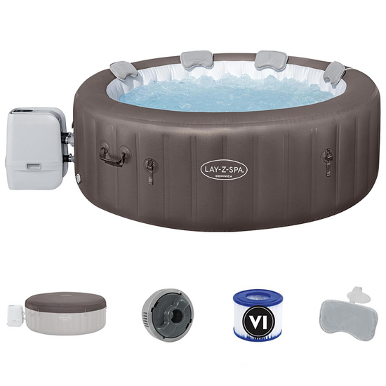 Bestway Lay-Z-Spa Dominica HydroJet 6001S - &Oslash;196x71 cm - Piscina hidromasaje spa