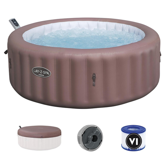 Bestway Lay-Z-Spa Hawaii AirJet 6001G - Ø196x71 cm - Piscina hidromasaje spa