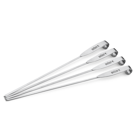 Set de 4 brochetas Weber