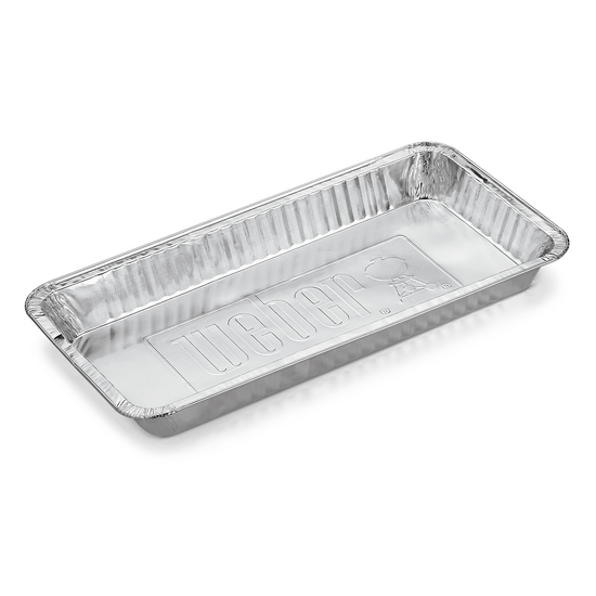 Bandejas de aluminio Weber - Paquete de 5 piezas
