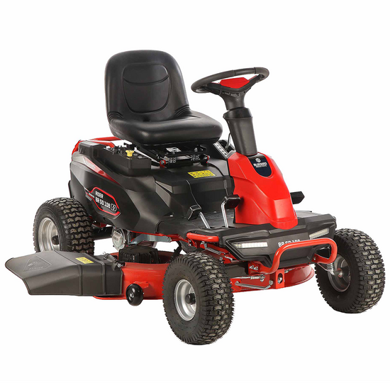 Blue Bird BR SD 108 - Tractor cortacésped de batería 48V/75Ah - Corte de 108 cm