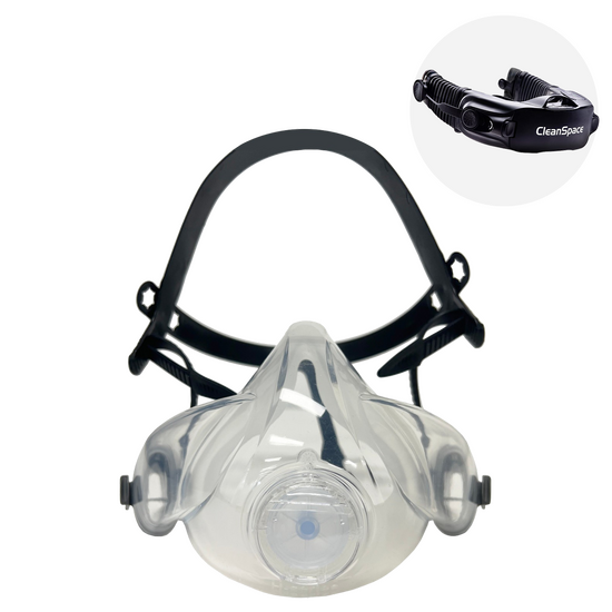 Kasco CleanSpace PRO - Semi m&aacute;scara ventilada - Con filtro ABEKP3