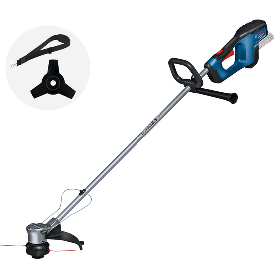 Bosch Professional GFR 18V-23 - Desbrozadora de batería - BATERÍA Y CARGADOR NO ESTÁN INCLUIDOS