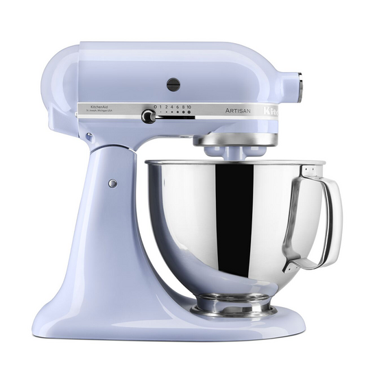 KitchenAid Artisan 5KSM125 Lavender Cream - Amasadora con cabeza inclinable