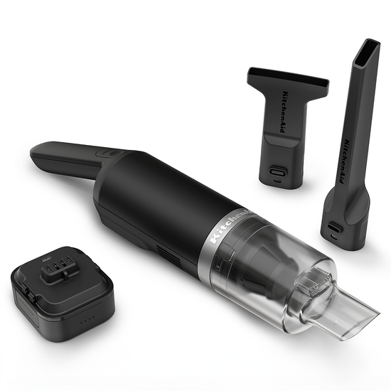 KitchenAid Go - Mini aspirador port&aacute;til - Bater&iacute;a de 12V 2Ah